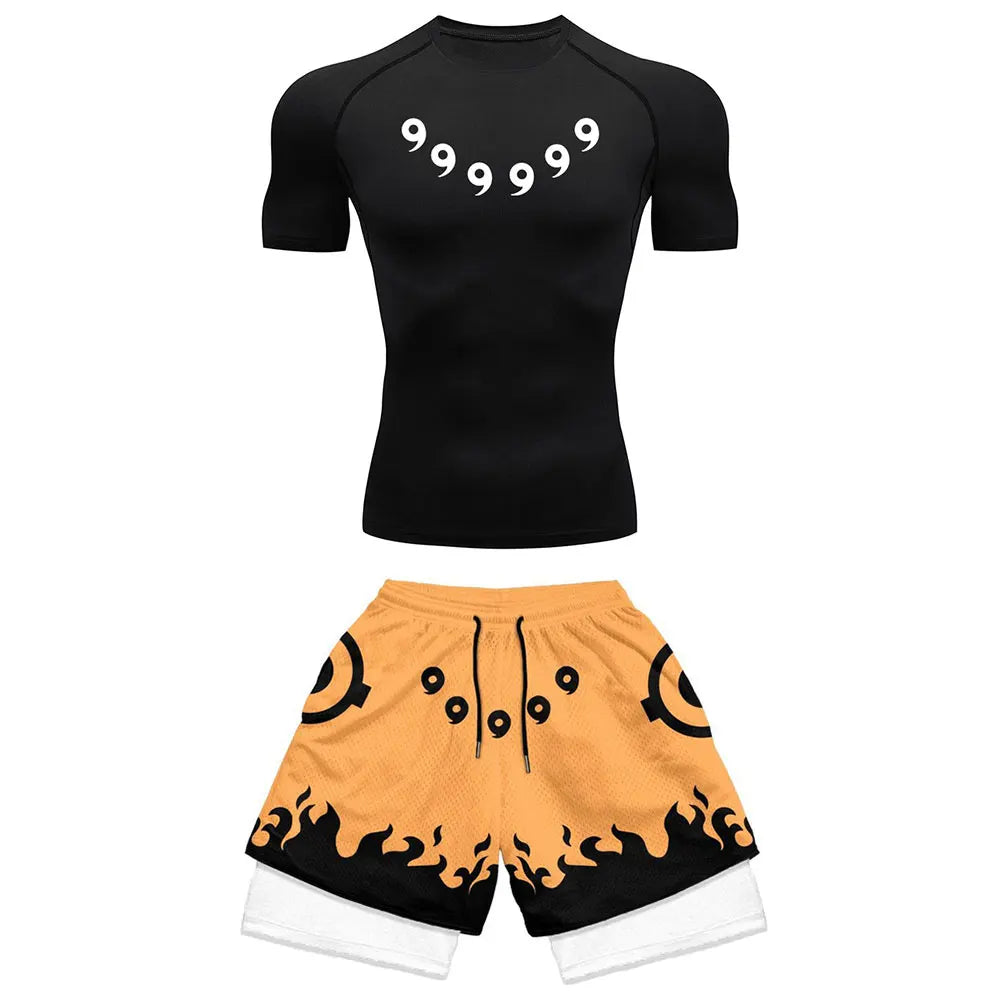 Conjunto de Compresión Anime 2 Piezas