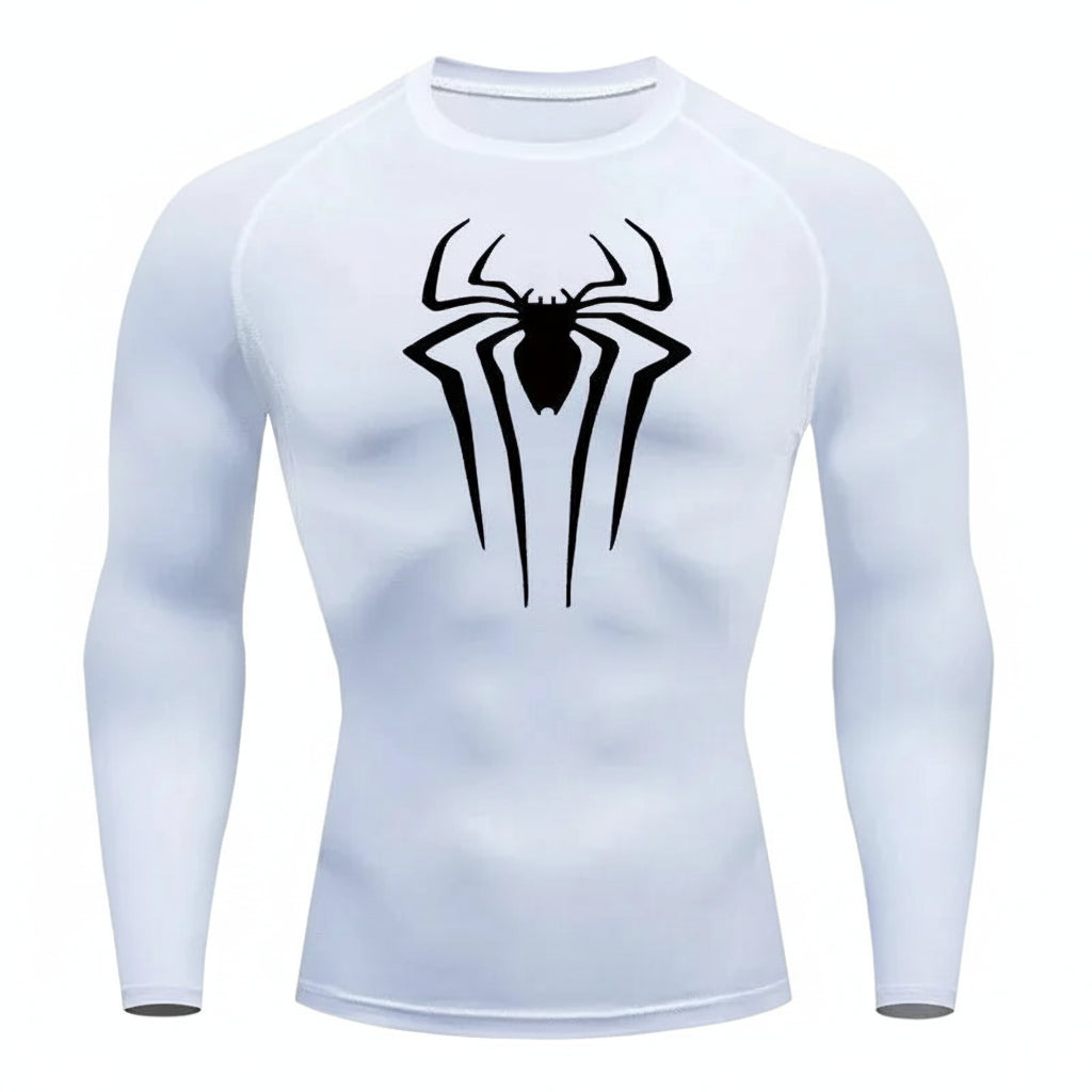 Playera de compresión manga larga Spiderman