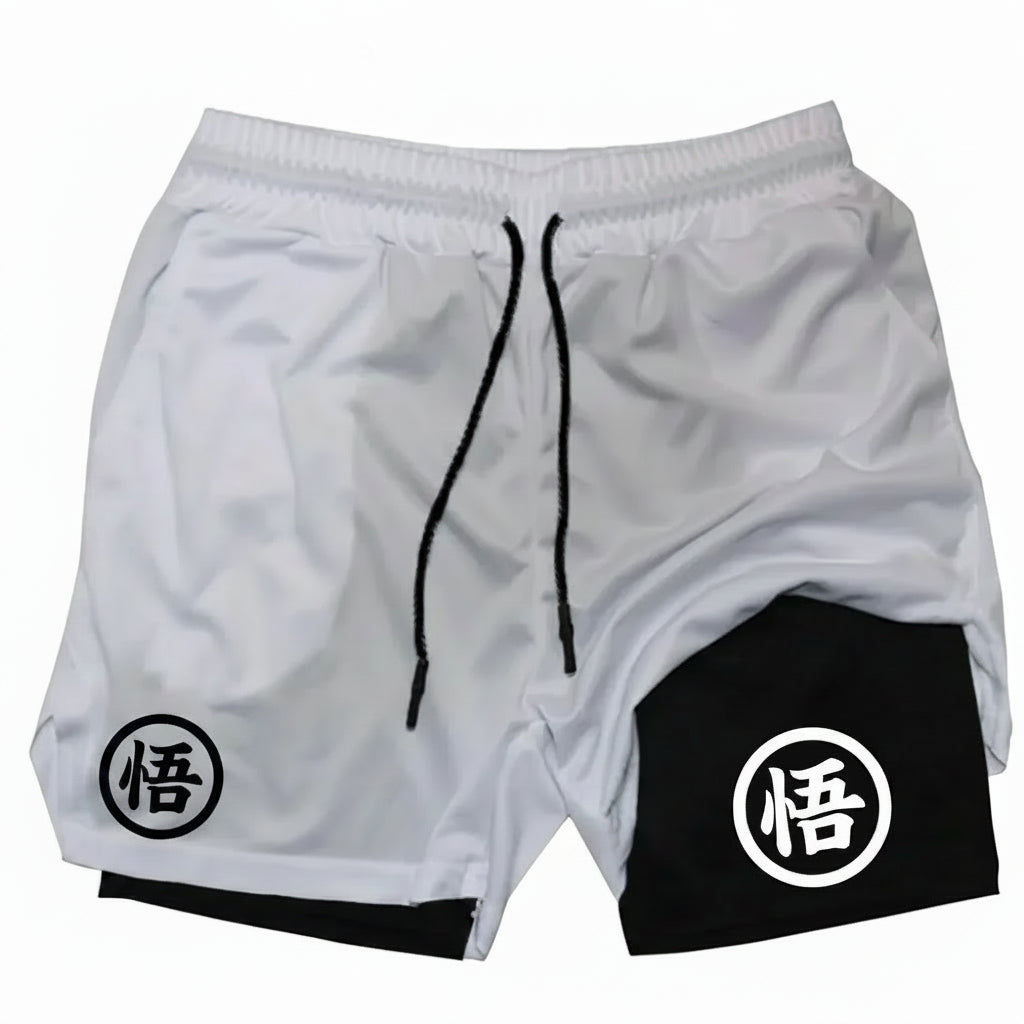 Pantalones Cortos Goku Anime 2 en 1