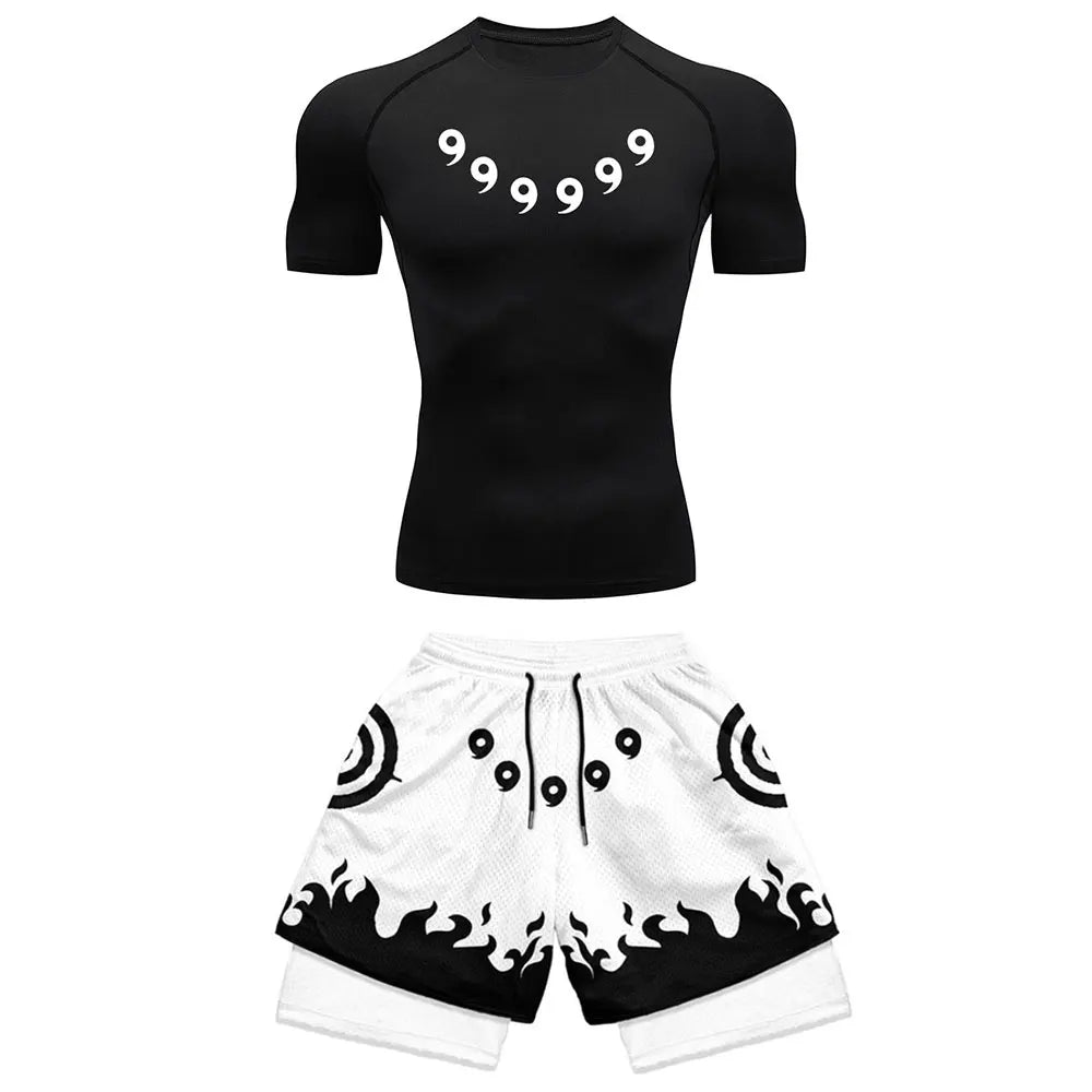 Conjunto de Compresión Anime 2 Piezas