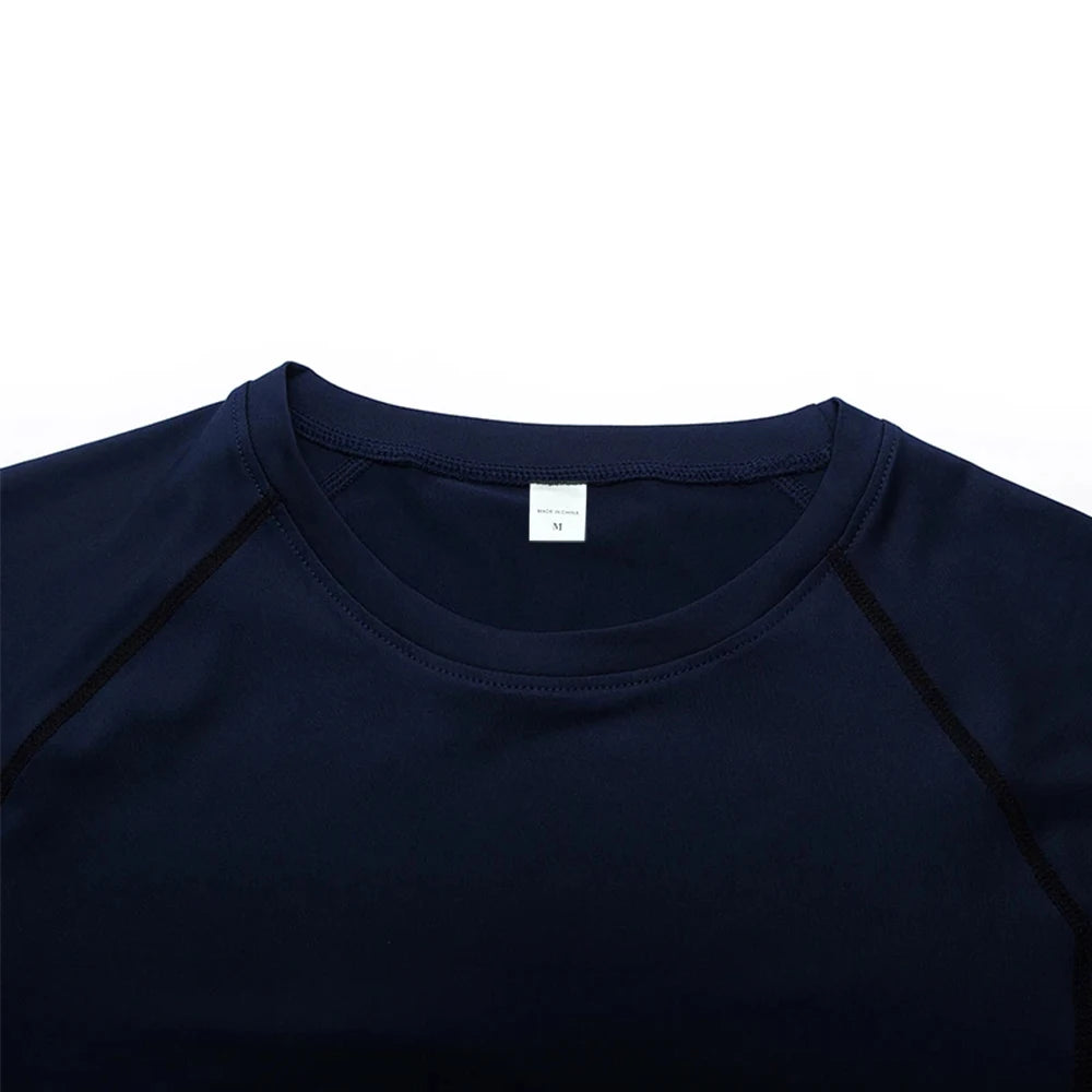 Camiseta Compresión Estampado Murciélago