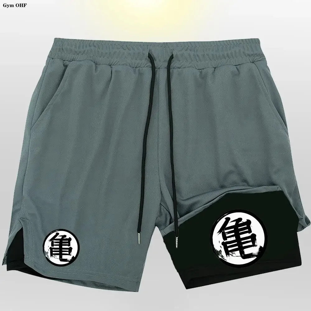 Pantalones Cortos Goku Anime 2 en 1